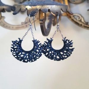 3-d printed Vessel Earrings
